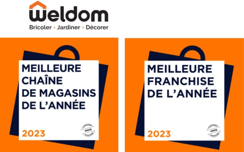 Weldom : meilleure chaîne de magasins et meilleure franchise de l’année dans le secteur du bricolage