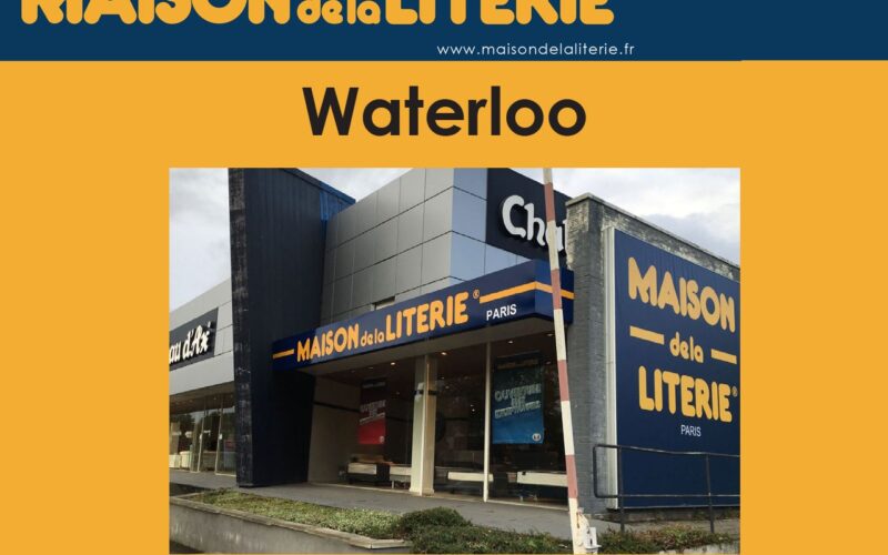 Maison de la Literie a ouvert son premier magasin en Belgique, à Waterloo !