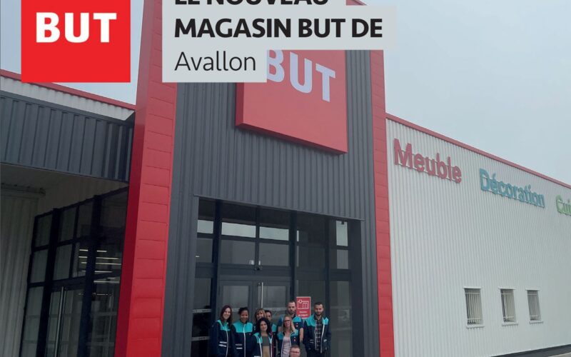 LE NOUVEAU  MAGASIN BUT DE AVALLON A OUVERT LE 18 OCTOBRE 2022