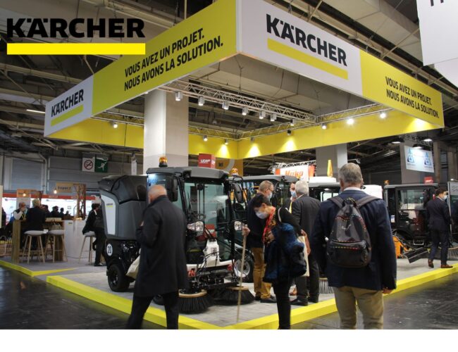 Kärcher participe à l’édition 2022 du salon des maires et des collectivités locales