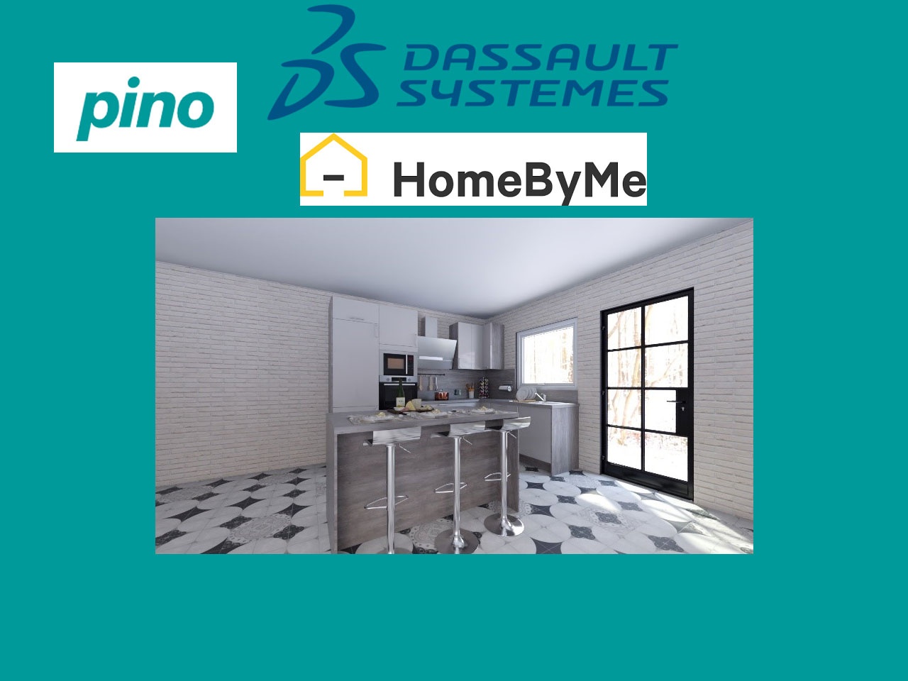 Pino choisit la solution 3D HomeByMe de Dassault Systèmes pour se lancer sur le marché français de la cuisine
