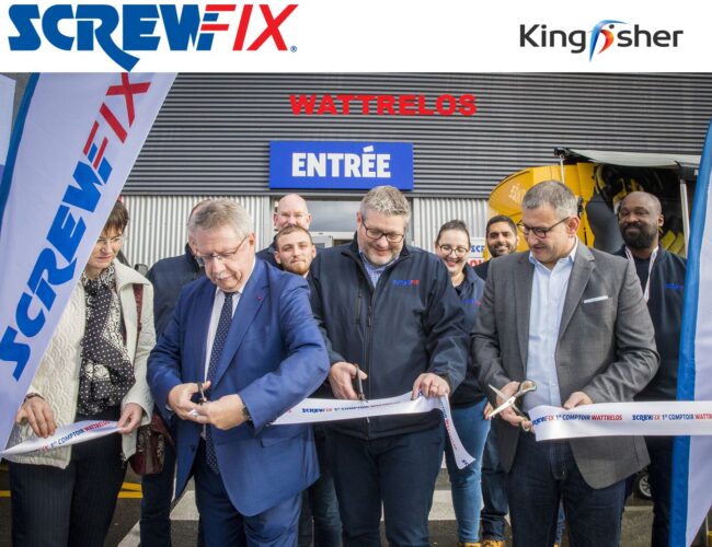 GROUPE KINGFISHER : SCREWFIX ARRIVE EN FRANCE AVEC L’OUVERTURE D’UN PREMIER MAGASIN – QUATRE A CINQ MAGASINS OUVERTS D’ICI FIN JANVIER 2023 –