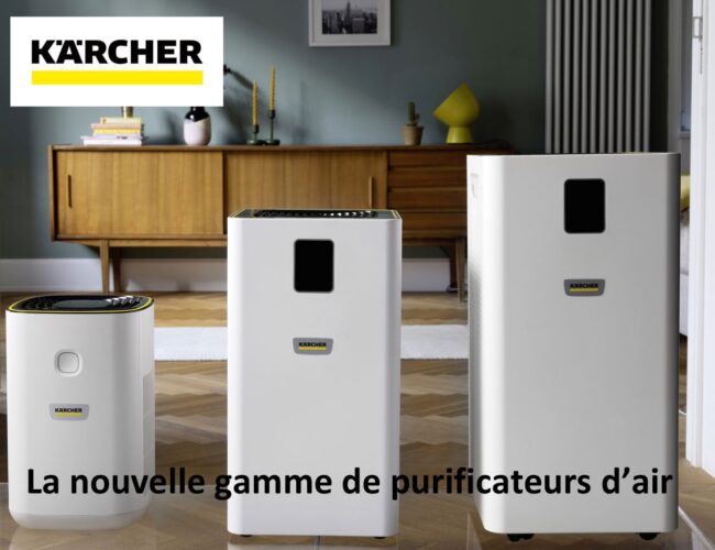 La nouvelle gamme de purificateurs d’air, signé Kärcher !