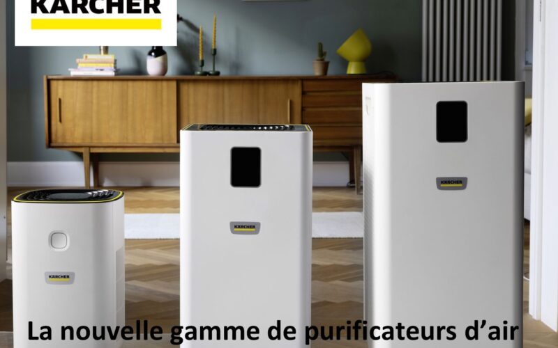 La nouvelle gamme de purificateurs d’air, signé Kärcher !