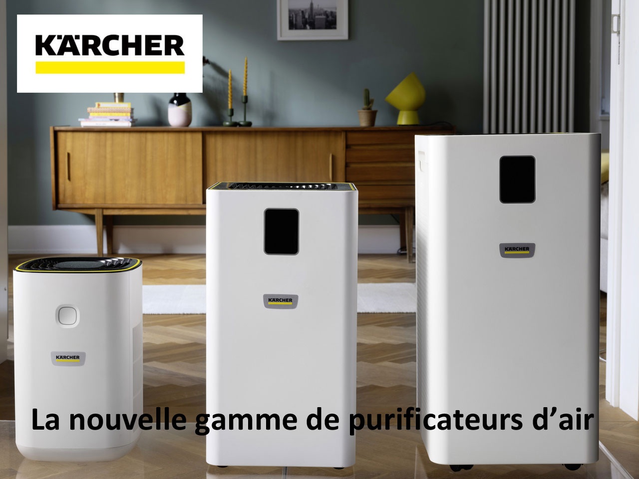 La nouvelle gamme de purificateurs d’air, signé Kärcher !