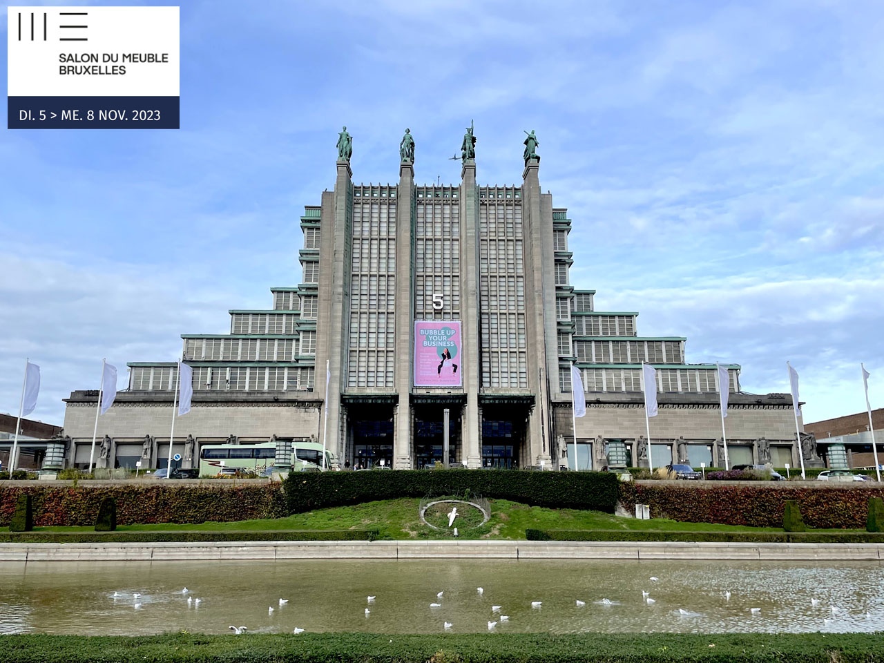 En s’inscrivant dans l’air du temps, le salon du Meuble de Bruxelles prend de l’ampleur