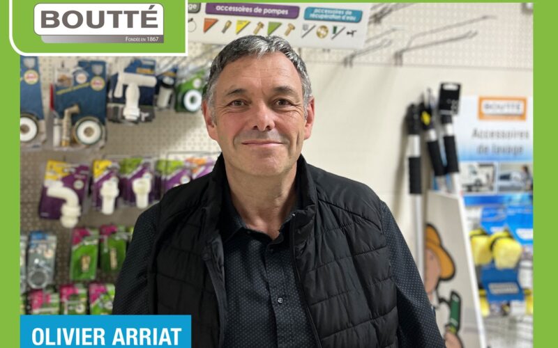 LA SOCIÉTÉ BOUTTÉ ANNONCE L’ARRIVÉE D’OLIVIER ARRIAT POUR ASSURER LA FONCTION DE DIRECTEUR DES VENTES