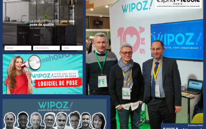 Wipoz simplifie la gestion de la pose pour les professionnels de l’aménagement