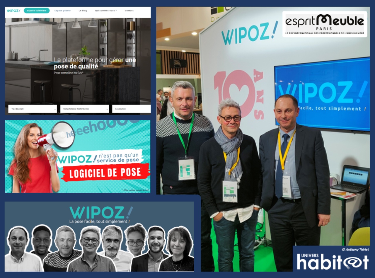 Wipoz simplifie la gestion de la pose pour les professionnels de l’aménagement