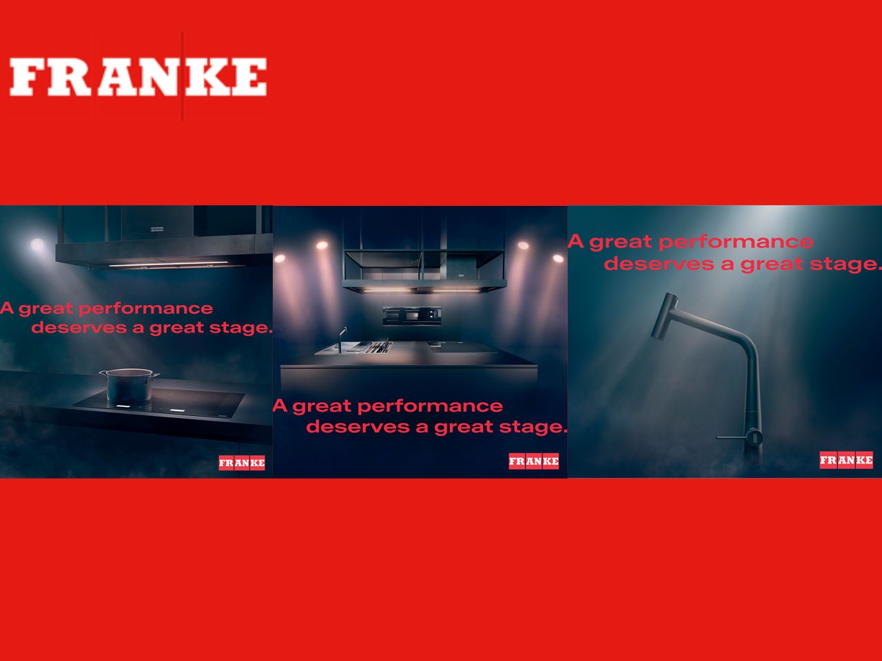 Franke, dans sa nouvelle campagne publicitaire « The Great stage », fait évoluer l’univers de la maison dans l’objectif d’offrir une meilleure  qualité de vie.