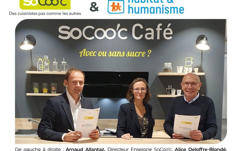 SoCoo’c s’engage comme mécène auprès d’Habitat et Humanisme