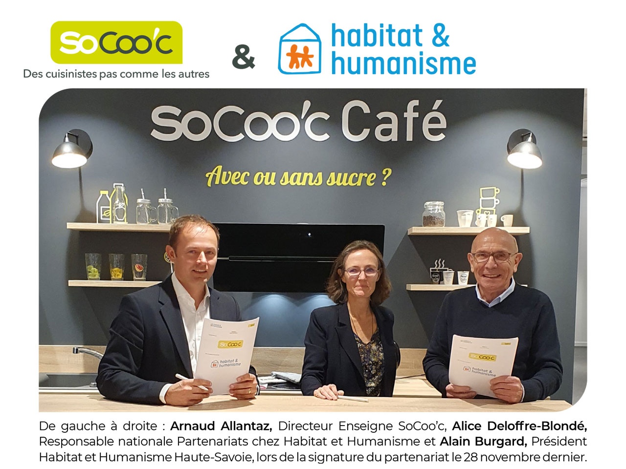 SoCoo’c s’engage comme mécène auprès d’Habitat et Humanisme