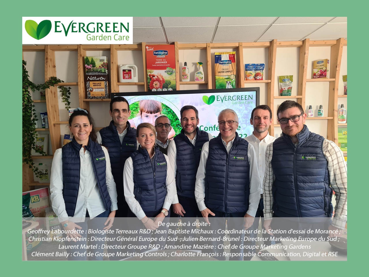 Pour apporter toujours plus de bien-être, Evergreen Garden Care axe sa stratégie autour de l’innovation et du développement durable