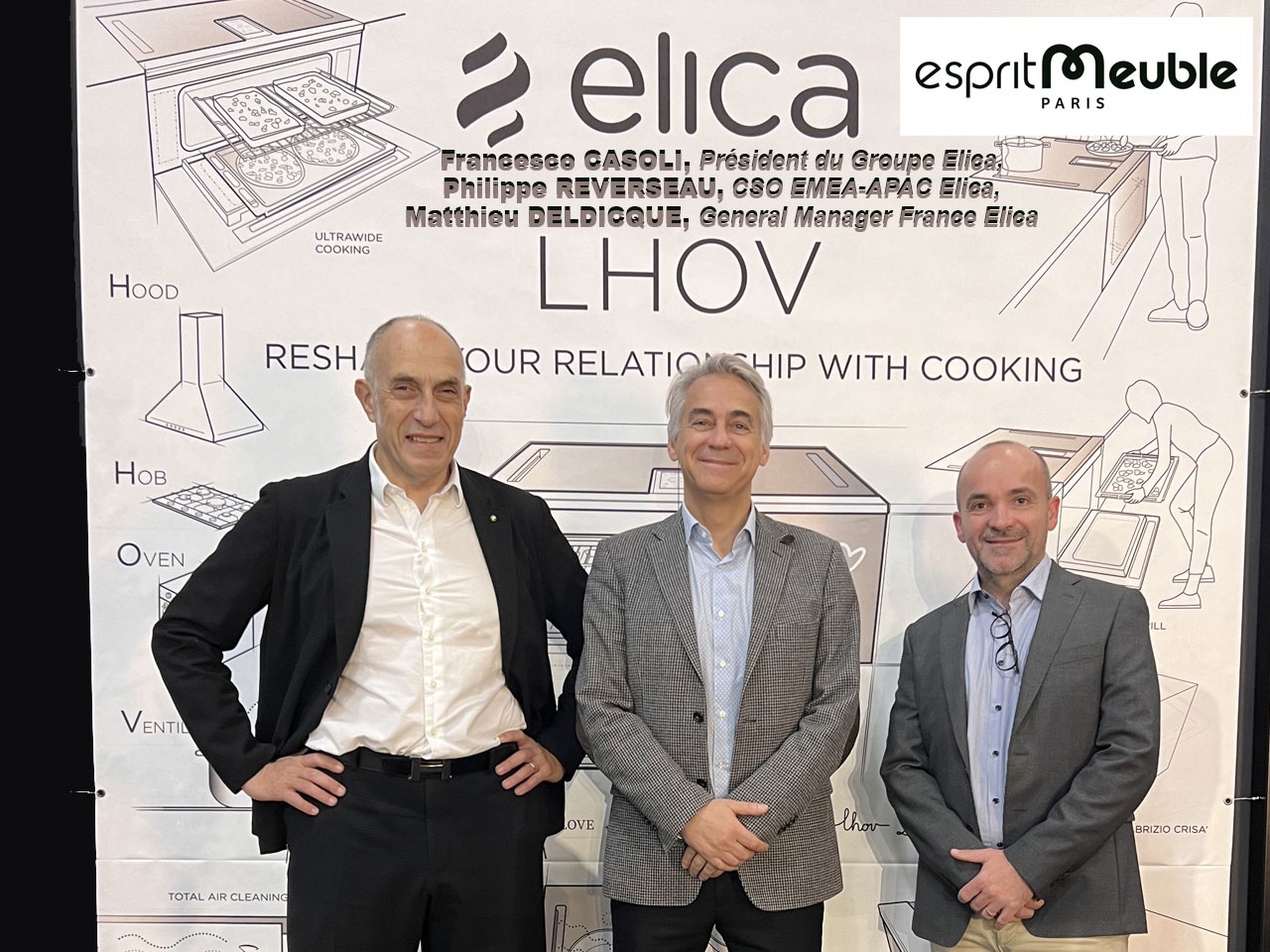 ELICA, UNE ENTREPRISE AUX VALEURS INSPIRANTES, QUI ASPIRE PAR L’INNOVATION ET LE DESIGN, À FAIRE ENTRER LA CUISINE DANS UNE NOUVELLE ÈRE