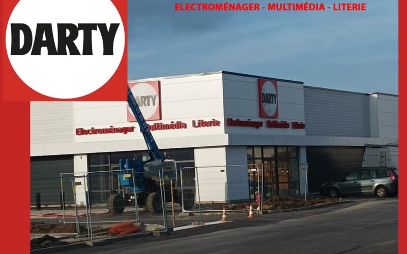 Darty ouvre un nouveau magasin à Meaux (77), avec un espace literie