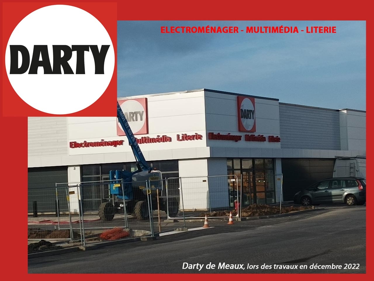 Darty ouvre un nouveau magasin à Meaux (77), avec un espace literie