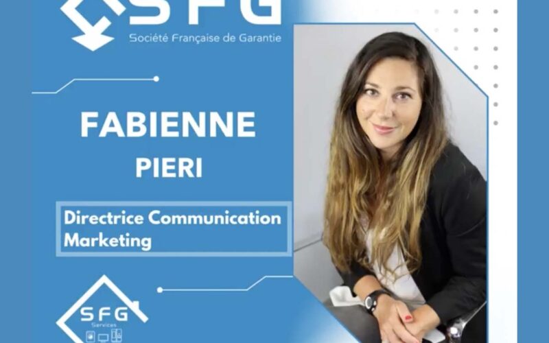 Fabienne Pieri est nommée Directrice Communication & Marketing de SFG et SFG Services