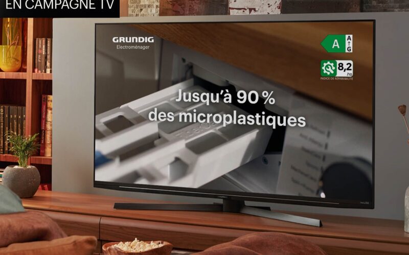 Grundig met à l’honneur son lave-linge FiberCatcher à la télévision