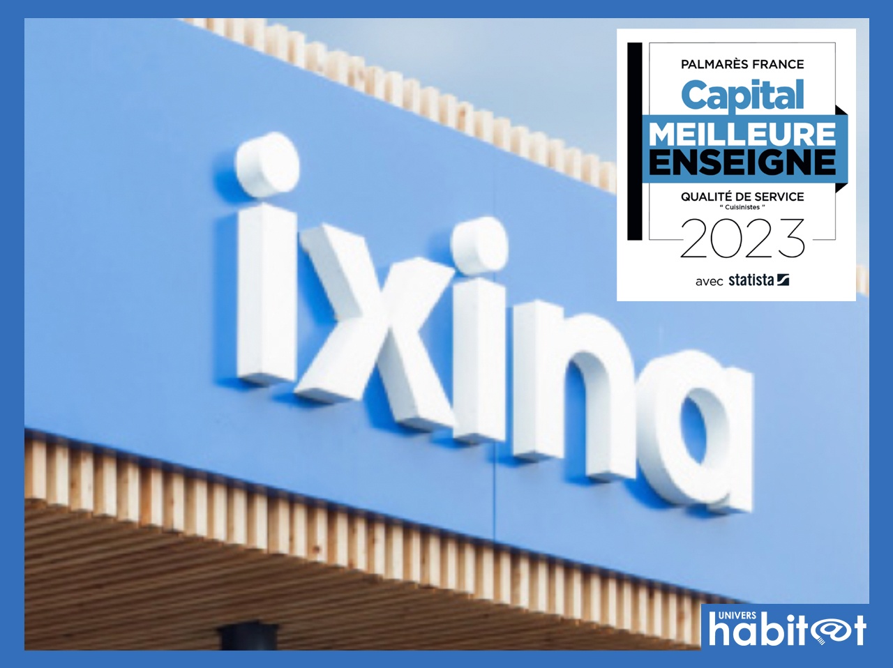 Ixina désigné « meilleur cuisiniste » par le magazine Capital