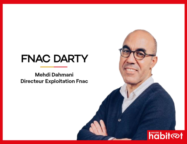 Mehdi Dahmani, nouveau directeur d’exploitation de Fnac (groupe Fnac-Darty)
