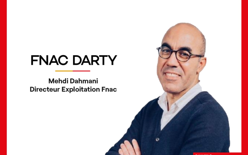 Mehdi Dahmani, nouveau directeur d’exploitation de Fnac (groupe Fnac-Darty)