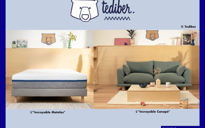 À l’occasion de son septième anniversaire, Tediber élargit son offre à l’univers du repos