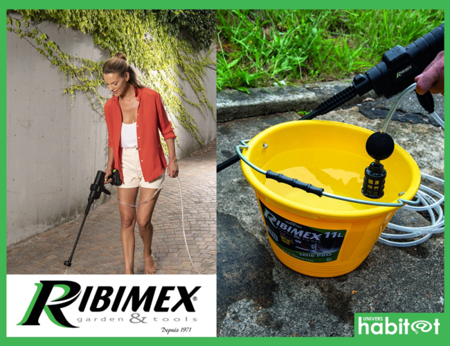 Ribimex présente son nouveau nettoyeur à pression 20 V