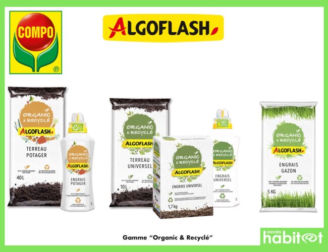 Algoflash présente sa nouvelle gamme d’engrais « Organic & Recyclé »