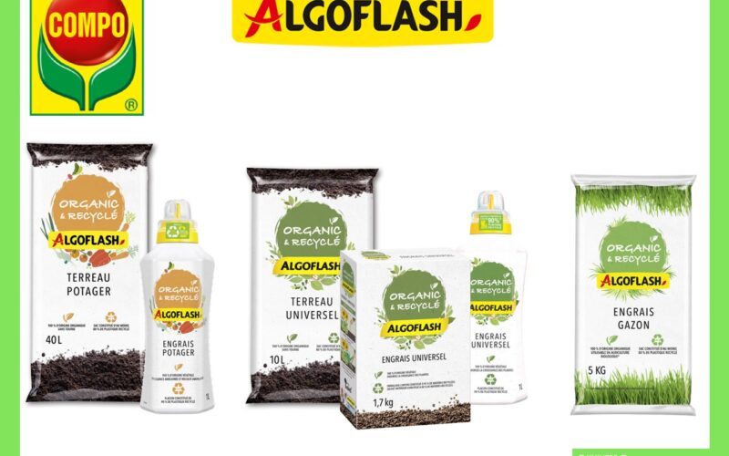 Algoflash présente sa nouvelle gamme d’engrais « Organic & Recyclé »