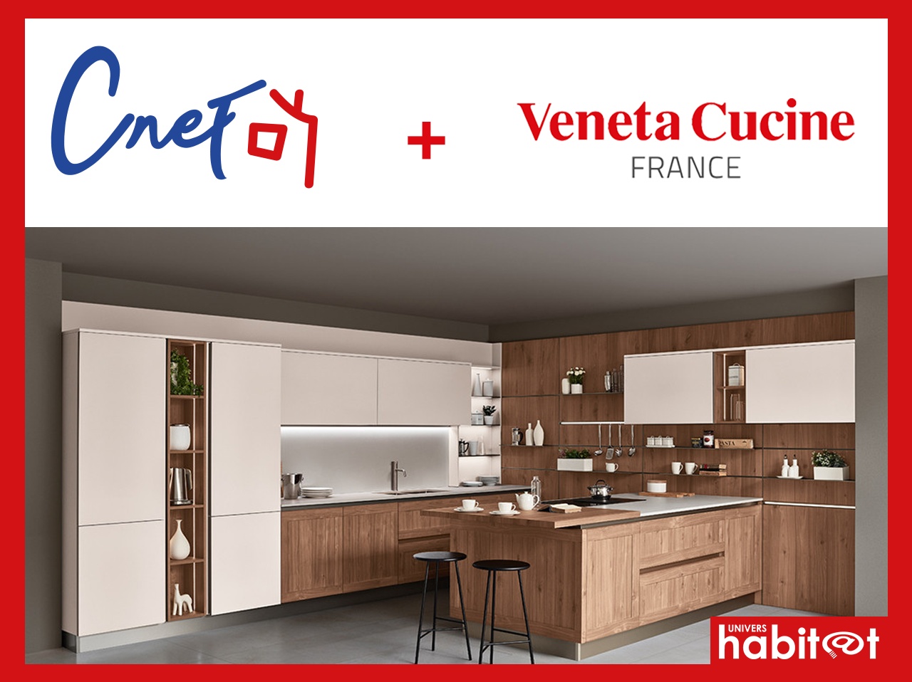 Veneta Cucine France adhère à la CNEF, signe de ses ambitions nationales