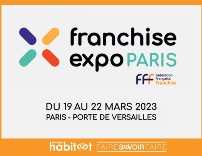 Ameublement, cuisine, électroménager, distribution, alimentation… tous les secteurs seront présents sur Franchise Expo Paris 2023 !