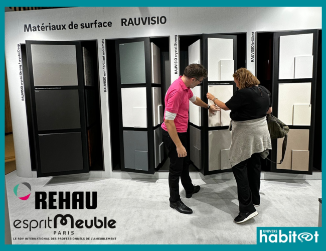 Yoann Cheraillier, responsable France de Rehau, revient sur le salon EspritMeuble 2022