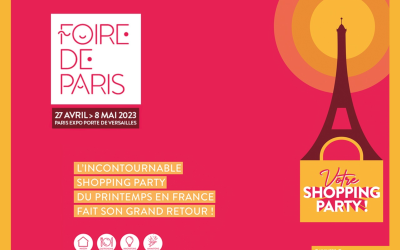 La Foire de Paris revient du 27 avril au 8 mai 2023