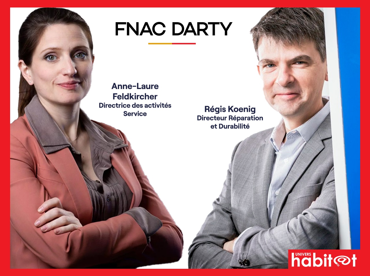 Anne-Laure Feldkircher et Régis Koenig promus chez Fnac Darty