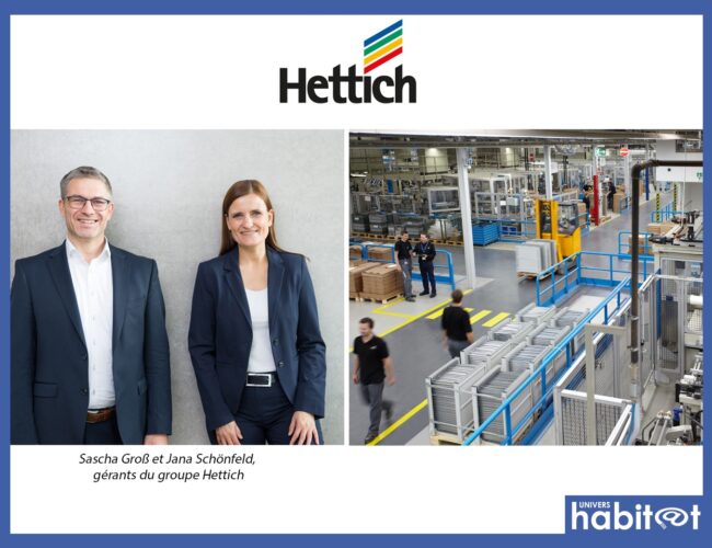 En réalisant un chiffre d’affaires de 1,5 milliards d’euros en 2022, Hettich envisage l’avenir avec optimisme