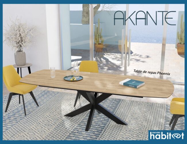 Akante redouble de créativité à travers ses nouvelles tables et un site web repensé