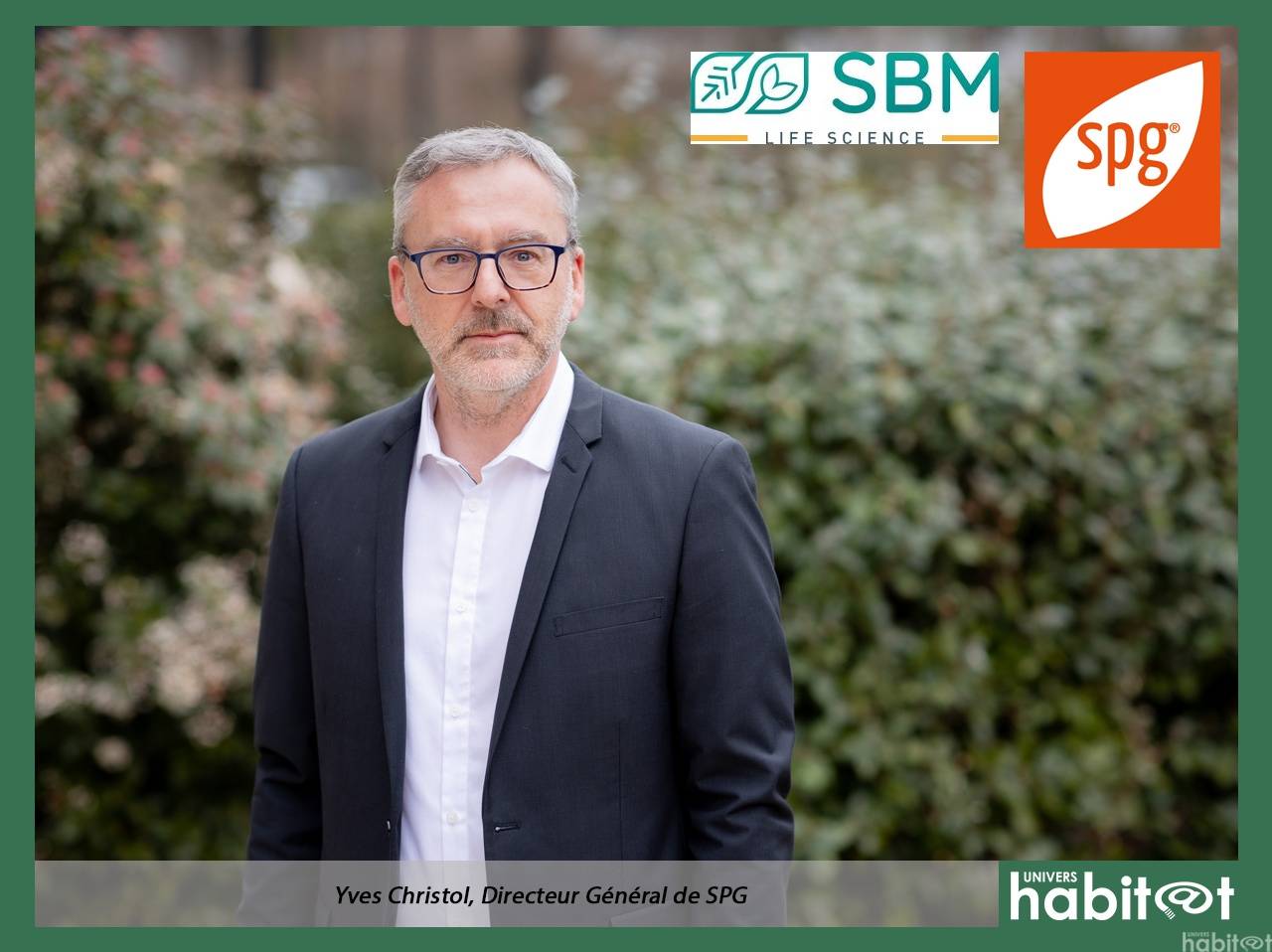 Yves Christol, nouveau directeur général de SPG (SBM Life Science)