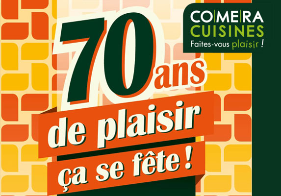 Comera allume ses 70 bougies