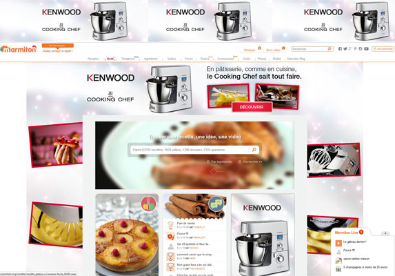 Cooking Chef en campagne digitale