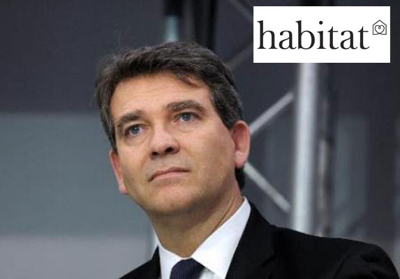 Arnaud Montebourg, n°2 d’Habitat