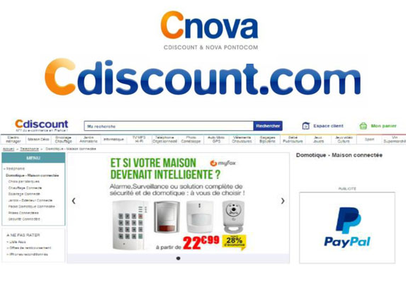 Cdiscount lance sa boutique d’objets connectés