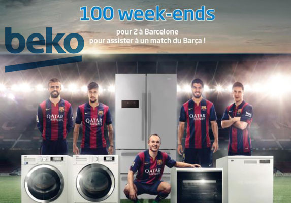 Beko offre le Barça!!!!