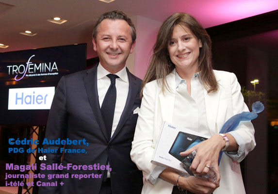 Haier partenaire du TroFemina 2015