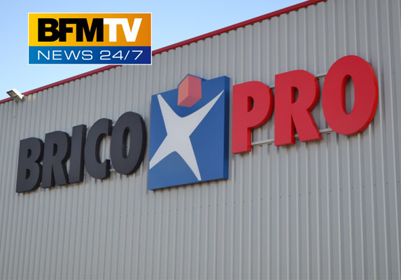 Brico Pro en campagne sur BFM TV