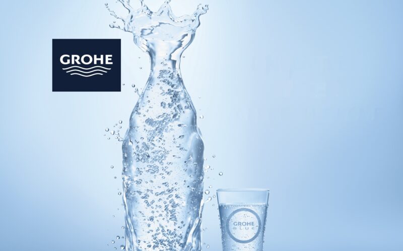 Grohe, design, bien-être et hygiène : eau !