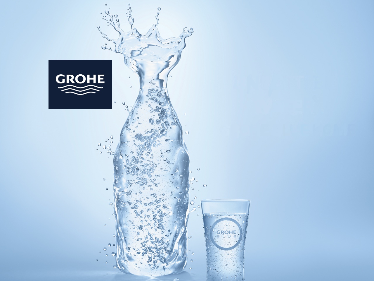 Grohe, design, bien-être et hygiène : eau !