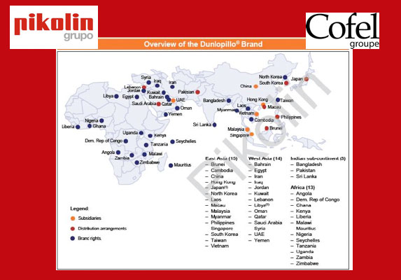 Dunlopillo Holdings change de main