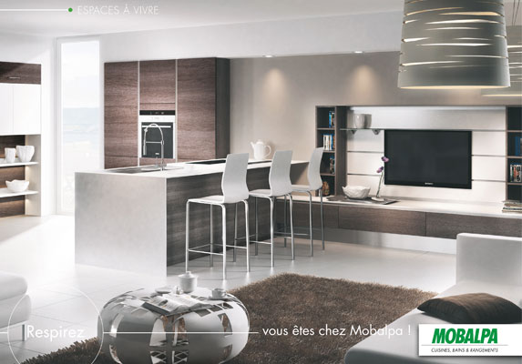 La cuisine living par Mobalpa