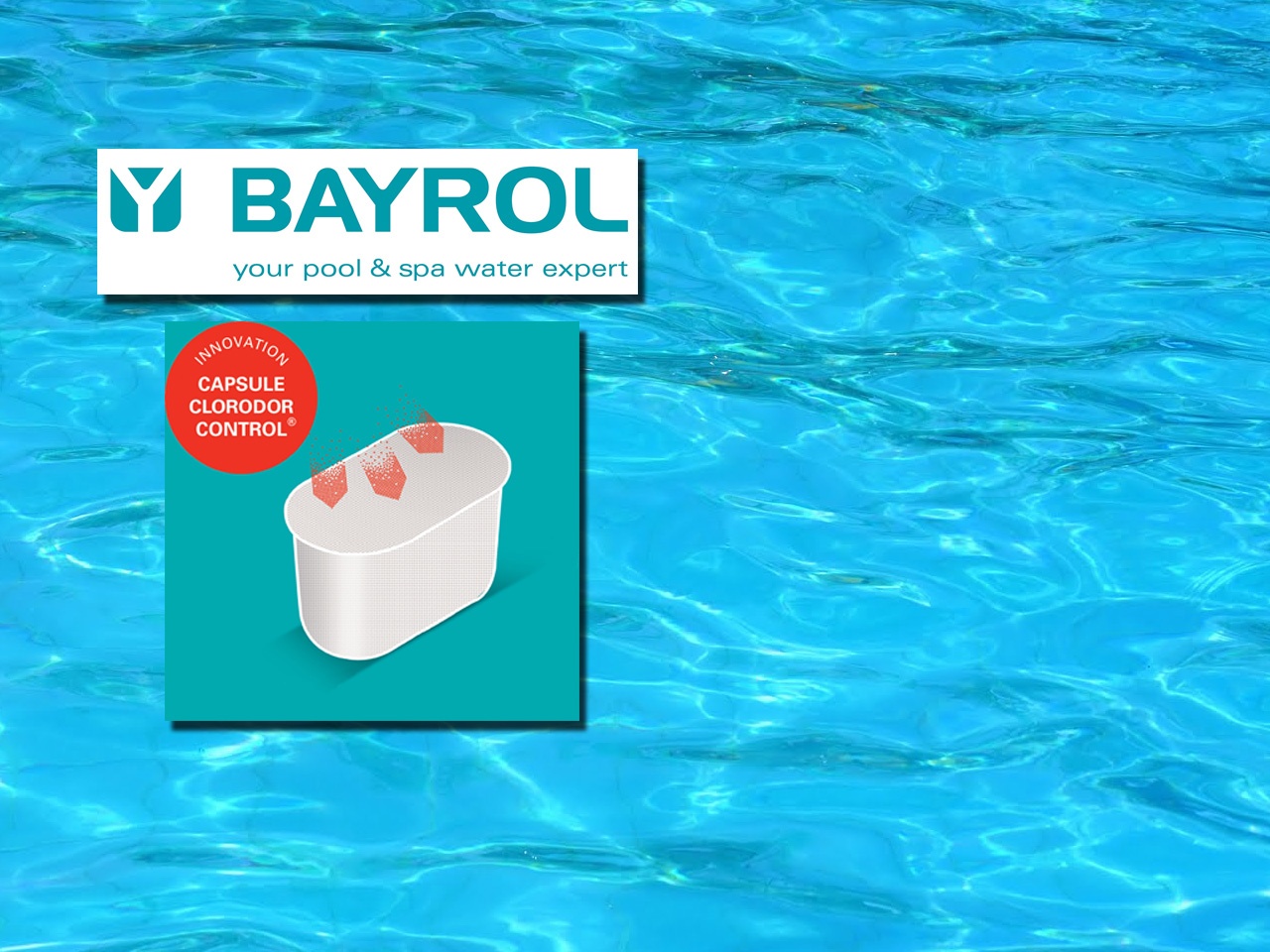 BAYROL innove avec la Capsule Clorodor Control®