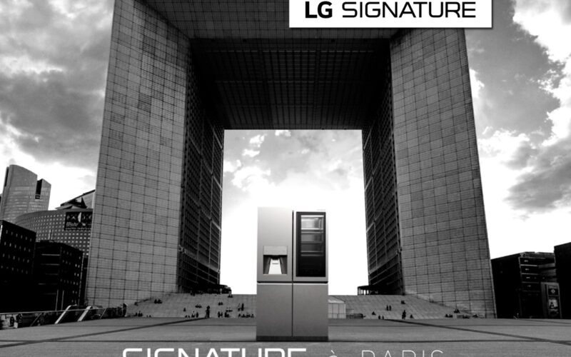 Les parisiens invités pour le lancement de la ligne LG SIGNATURE